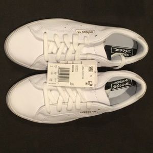 Adidas sleek white